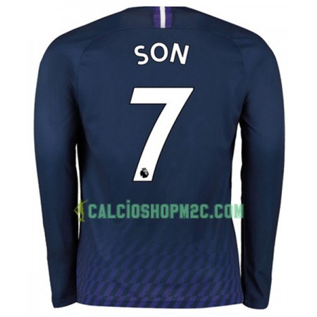 Tottenham Hotspur SON 7 Maglia Trasferta 2019/2020 Manica Lunga